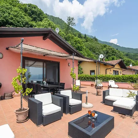 Apartment In Oggebbio With Lake Maggiore Views, Cleaning Included Appartamento *